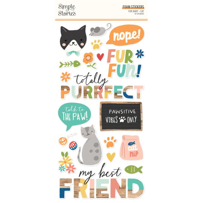 Simple Stories Foam Stickers