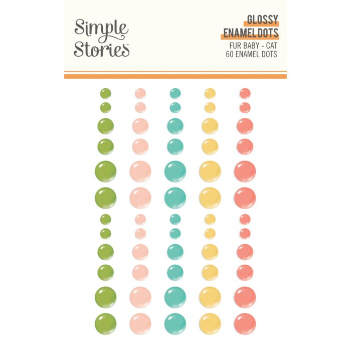 Simple Stories Glossy Enamel Dots