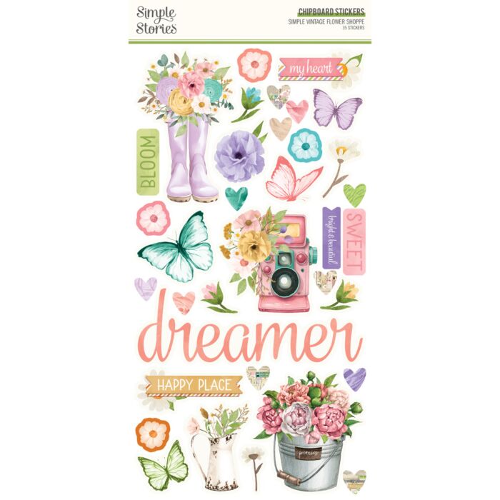 Simple Stories 6X12 Chipboard