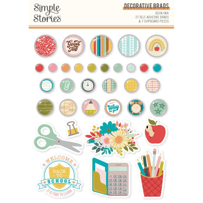 Simple Stories Decorative Brads