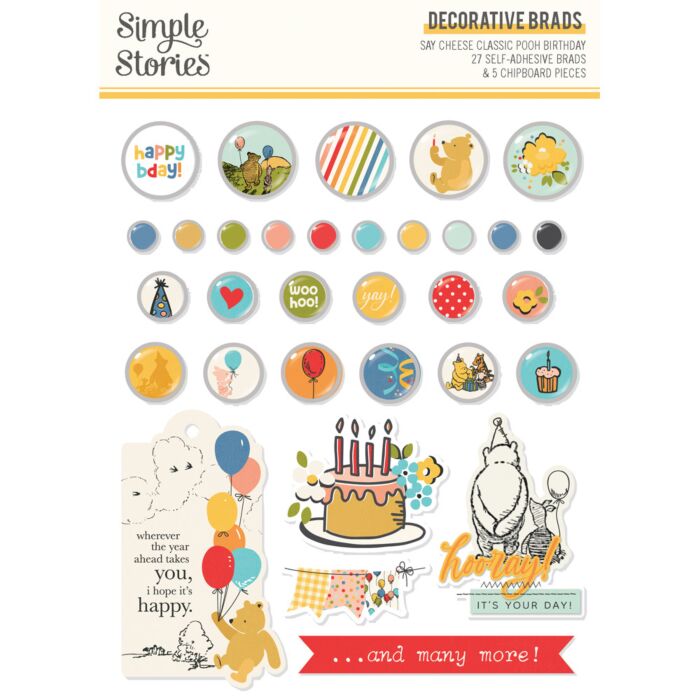 Simple Stories Decorative Brads