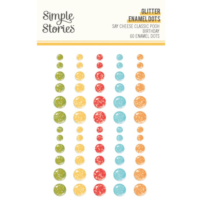 Simple Stories Glitter Enamel Dots