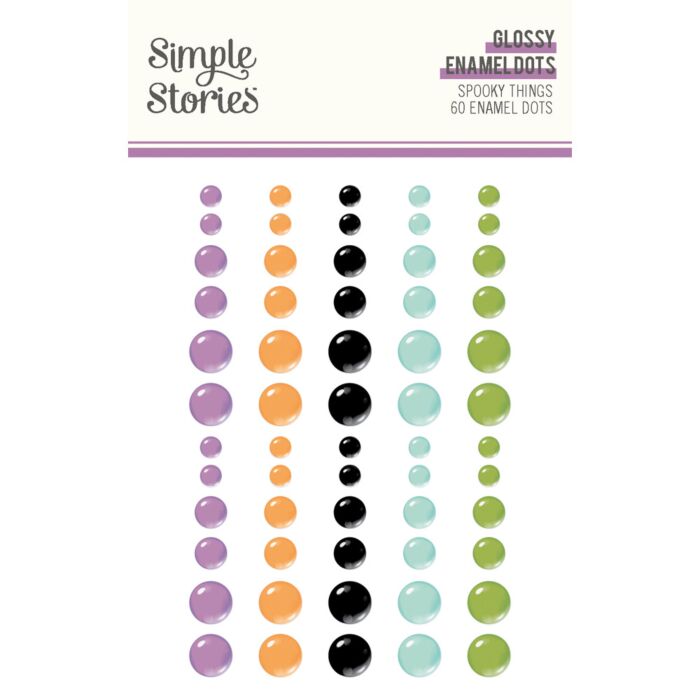 Simple Stories Glossy Enamel Dots