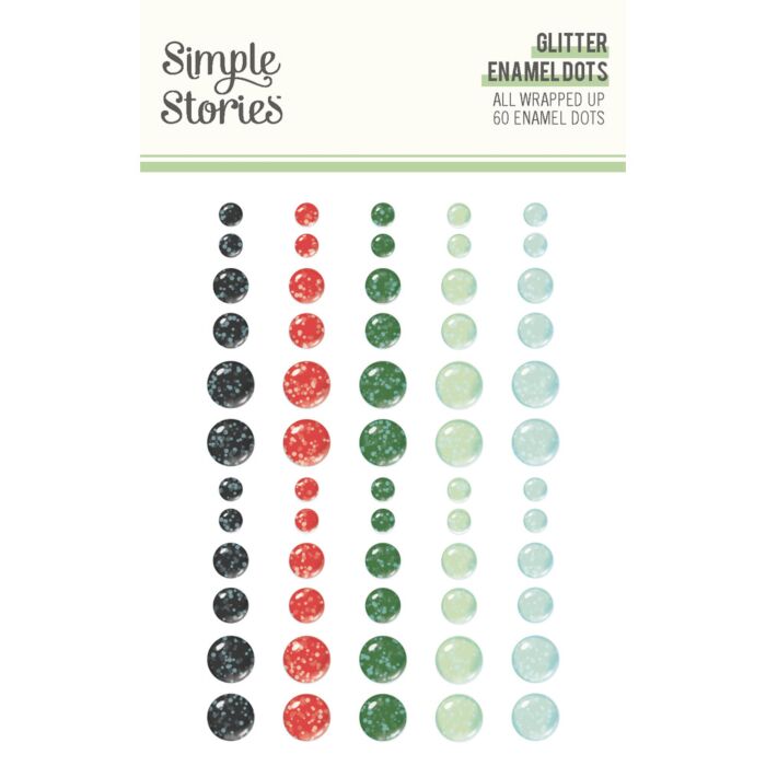 Simple Stories Glitter Enamel Dots