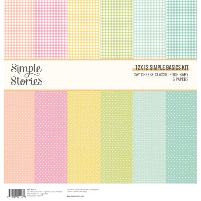 Simple Stories 12X12 Simple Basics Kit
