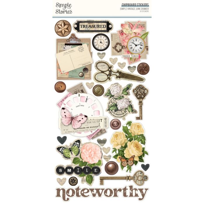 Simple Stories 6X12 Chipboard