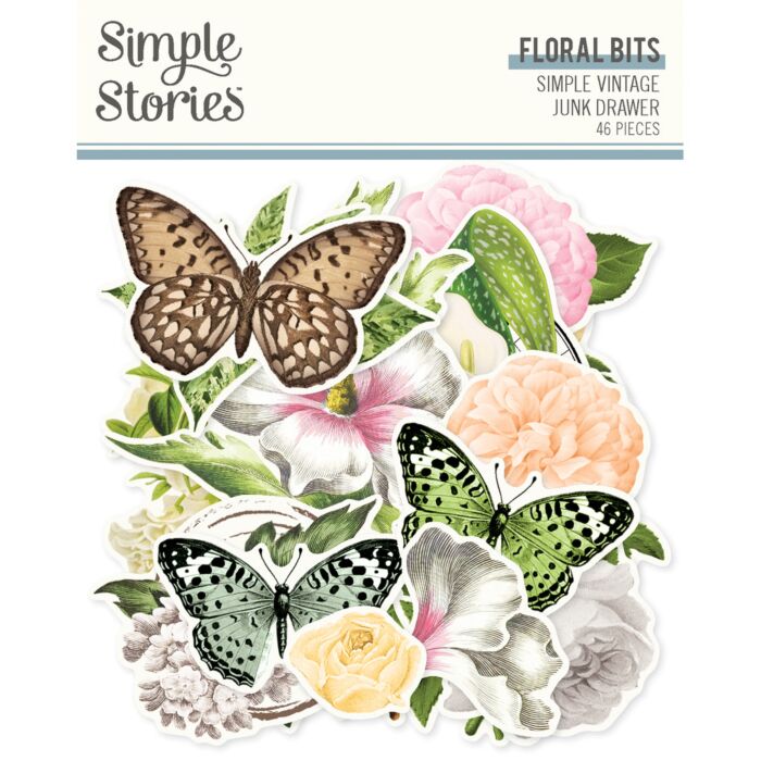 Simple Stories Floral Bits & Pieces