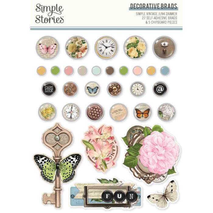 Simple Stories Decorative Brads