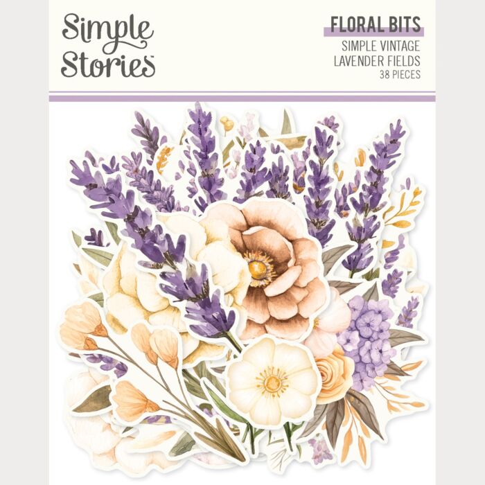 Simple Stories Floral Bits & Pieces