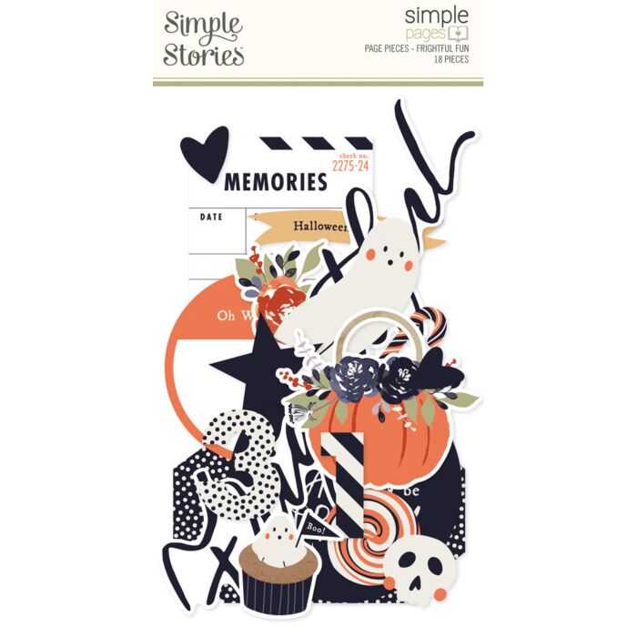 Simple Stories Frightful Fun Simple Pages Page Pieces