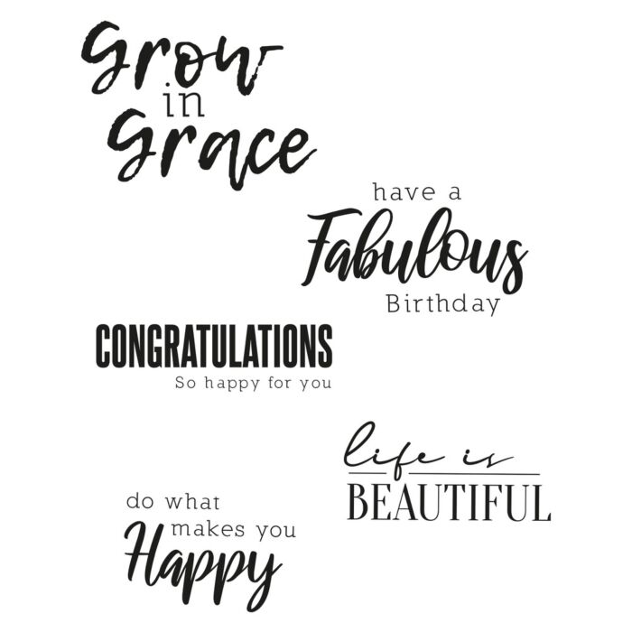 Sizzix Clear Stamp