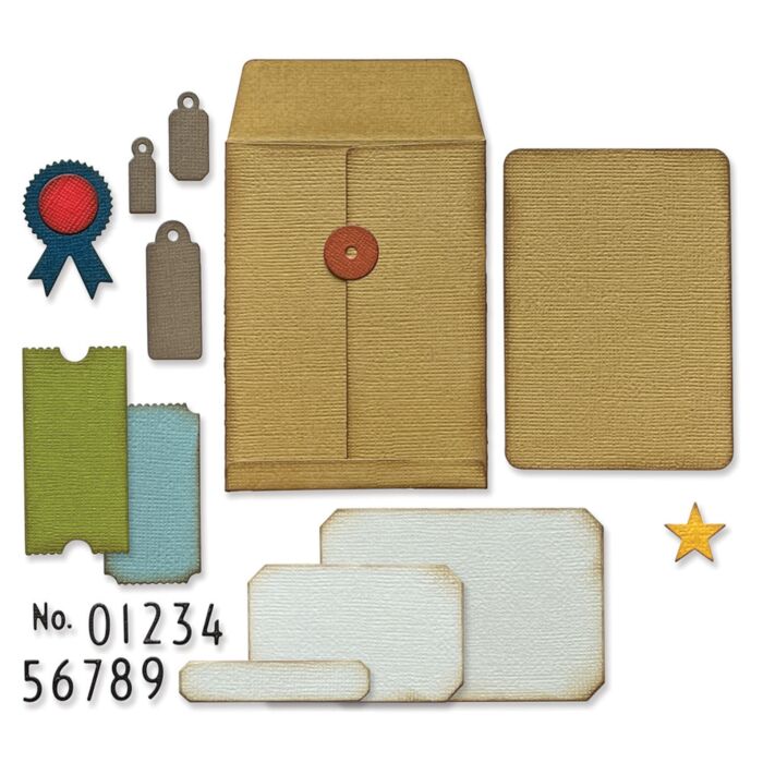 Sizzix - Tim Holtz - Thinlits Die Set
