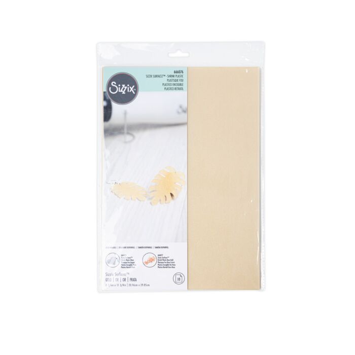 Sizzix Surfacez Metallic Shrink Plastic