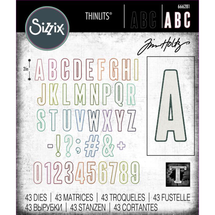Sizzix Thinlits Die Set
