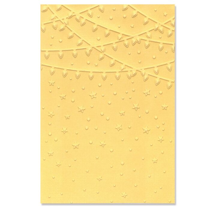Sizzix Jenniger Ogborn Multi-Level Textured Impressions Embossing Folder