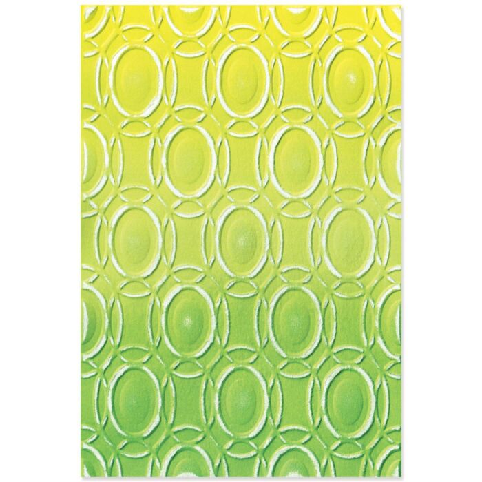 Sizzix 3D Textured Impressions Embossing Folder Cosmopolitan