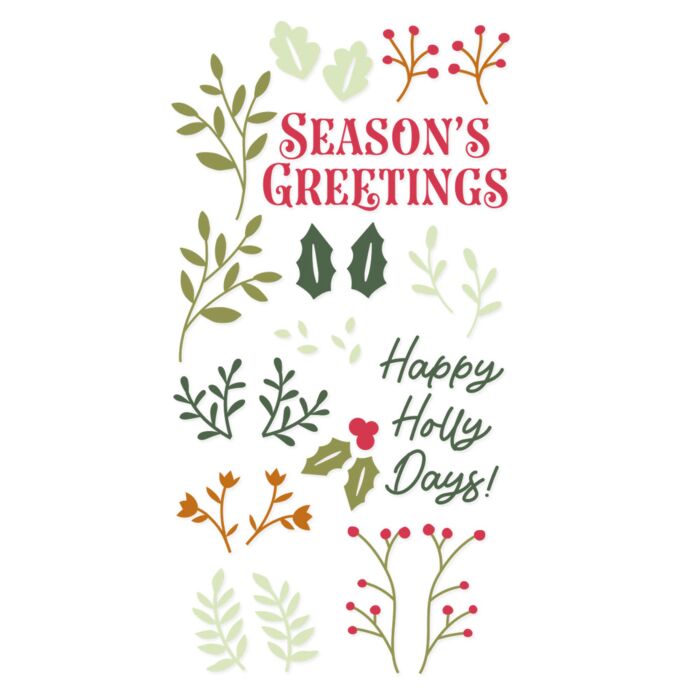 Sizzix Catherine Pooler Clear Stamps Set
