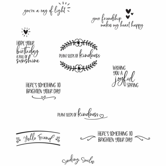 Sizzix Clear Stamp