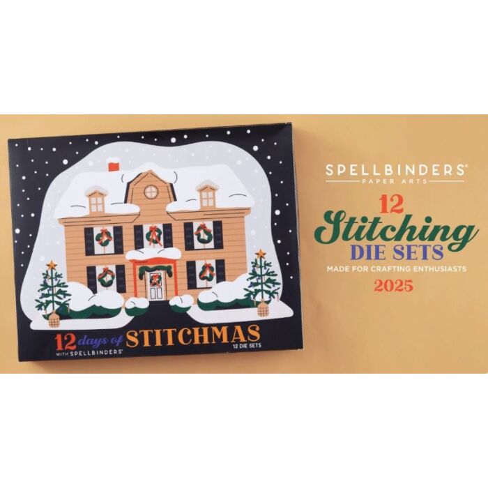 Spellbinders 2025 12 Days of Stitchmas