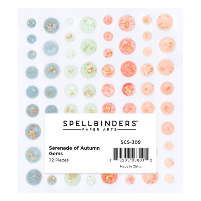 Spellbinders Gemstones, Gold Flecked