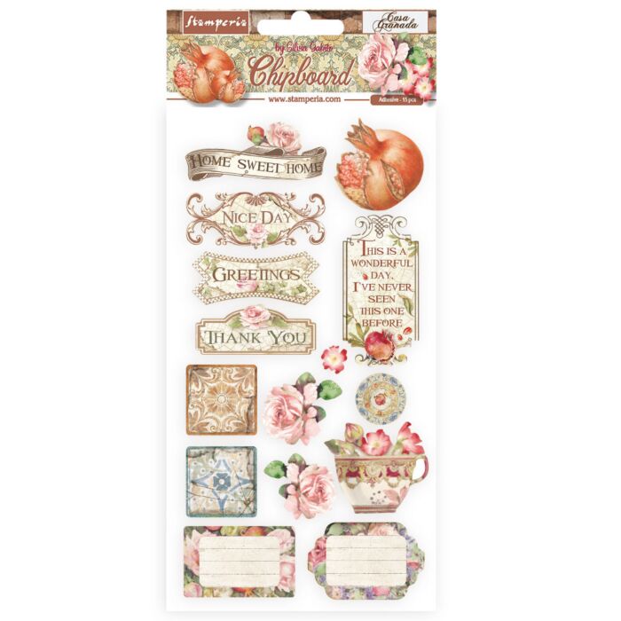Stamperia Chipboard