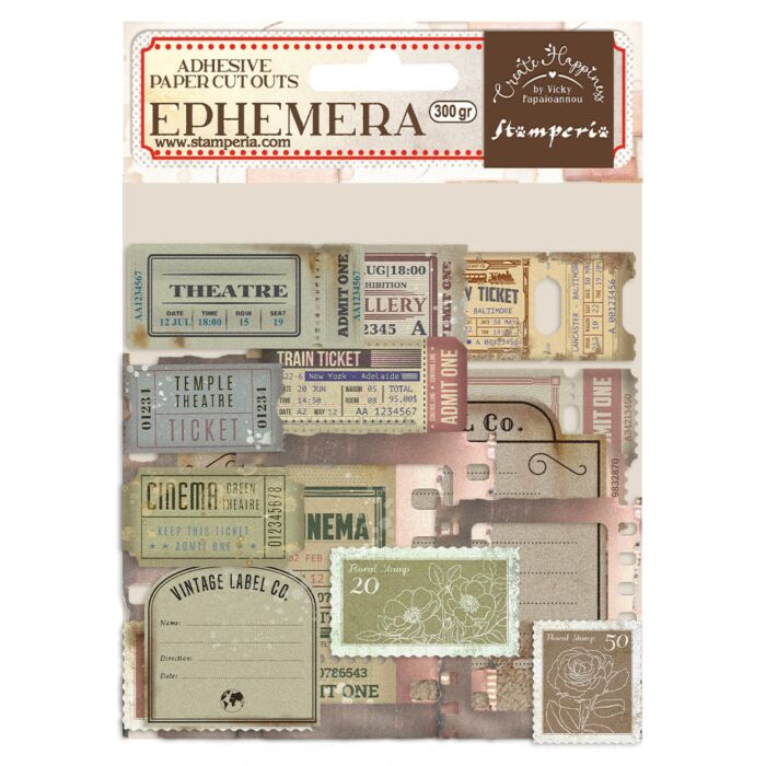 Stamperia Create Happiness Ephemera