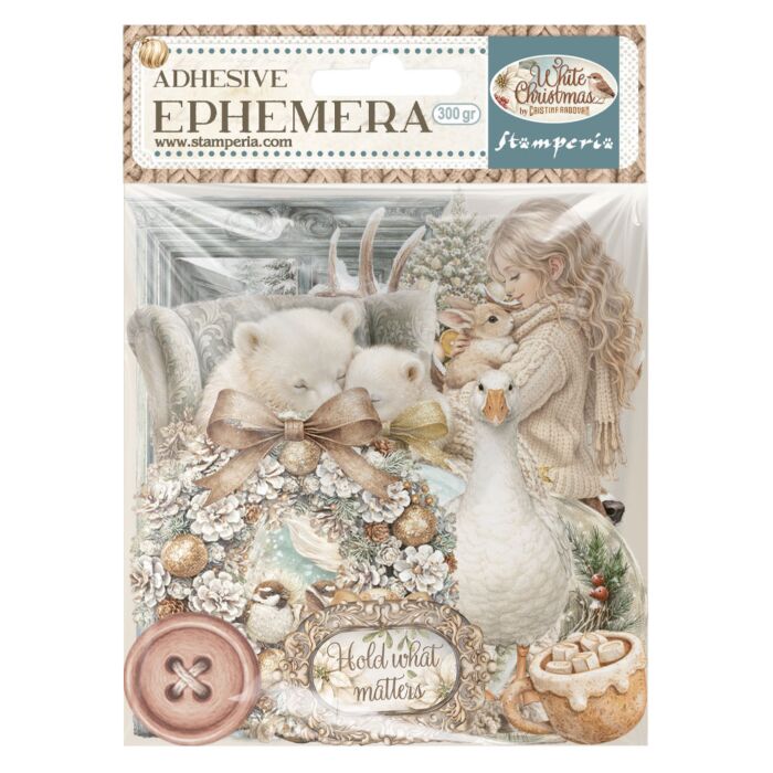 Stamperia White Christmas Ephemera