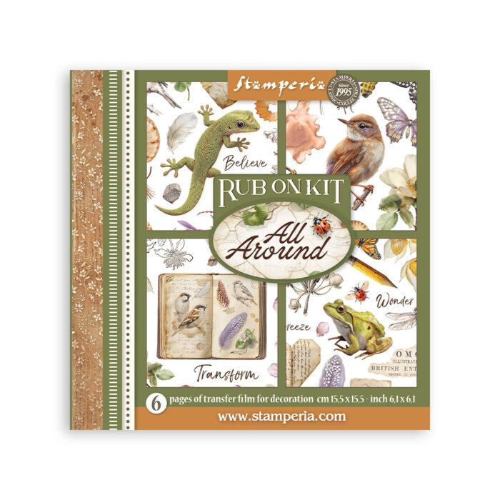 Stamperia All Around Rub-On Kit