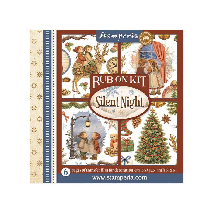 Stamperia Silent Night Rub-on Kit