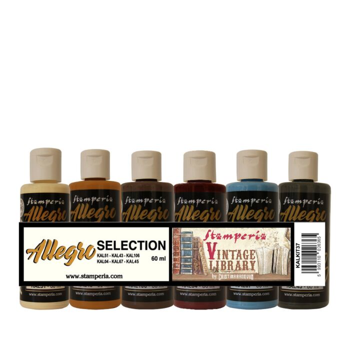 Stamperia Allegro Paint Kit