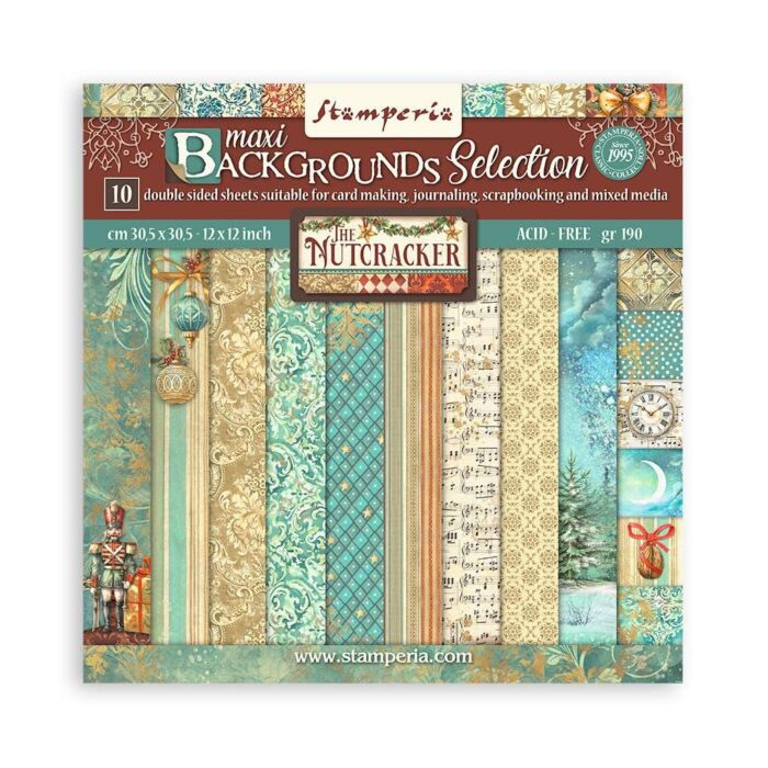 Stamperia 30.5X30.5cm (12"X12") Paper Pad