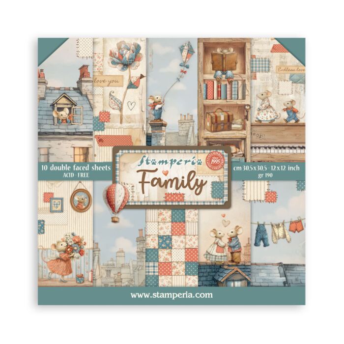 Stamperia 12X12 Paper Pad