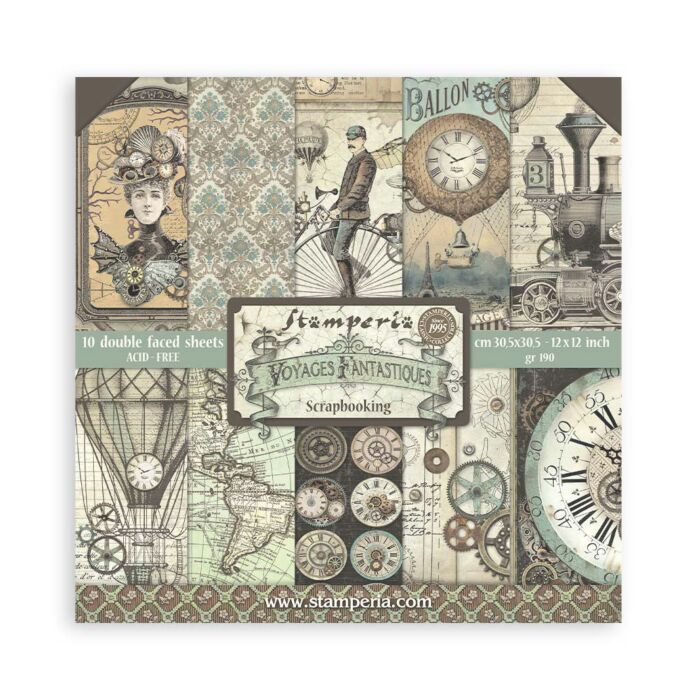 Stamperia 30X30cm (12"X12") Paper Pad