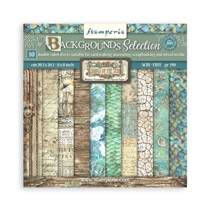 Stamperia 8"X8" Paper Pad