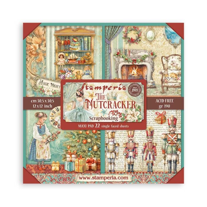 Stamperia 30X30cm (12"x12") Maxi Paper Pack