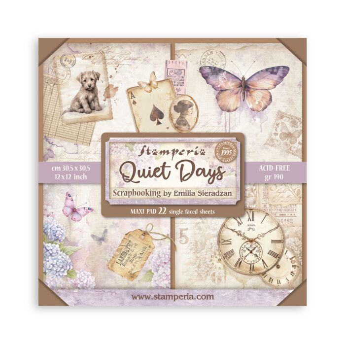 Stamperia 12X12 Maxi Paper Pad