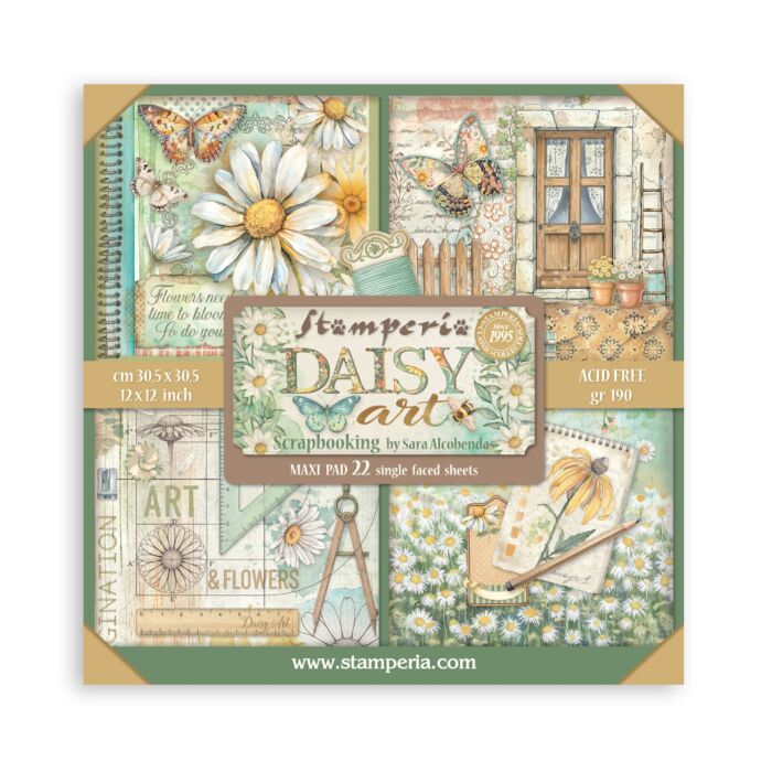 Stamperia 12X12 Maxi Paper Pad
