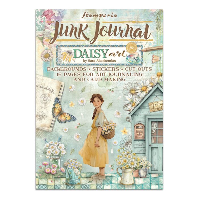 Stamperia Junk Journal Backgrounds + Stickers + Cut Outs