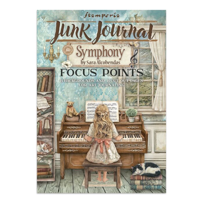 Stamperia Symphony Junk Journal Focus Points