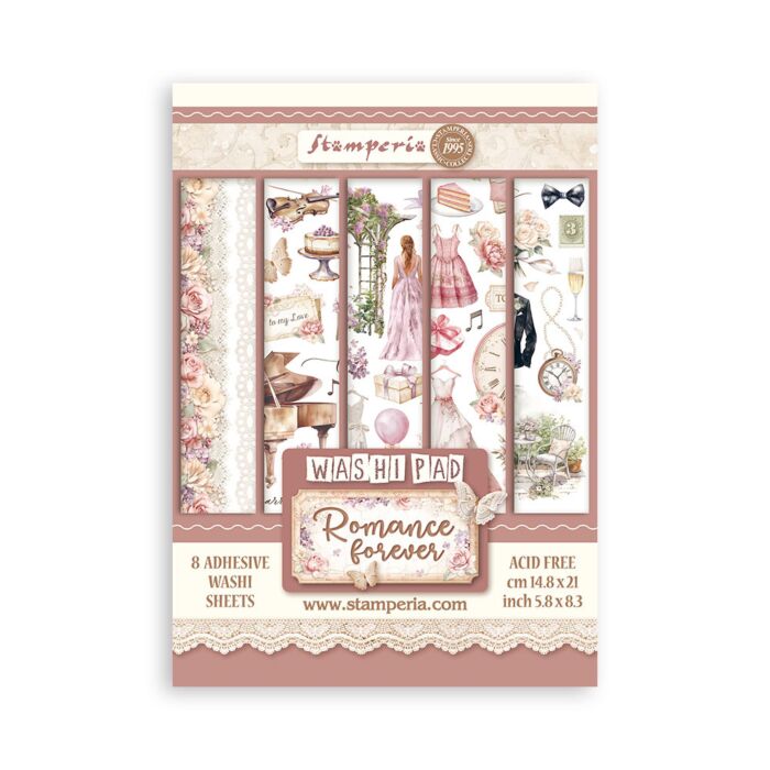 Stamperia A5 Washi Pad