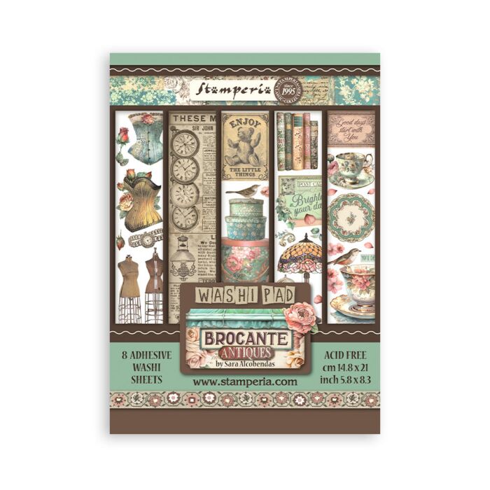 Stamperia A5 Washi Pad