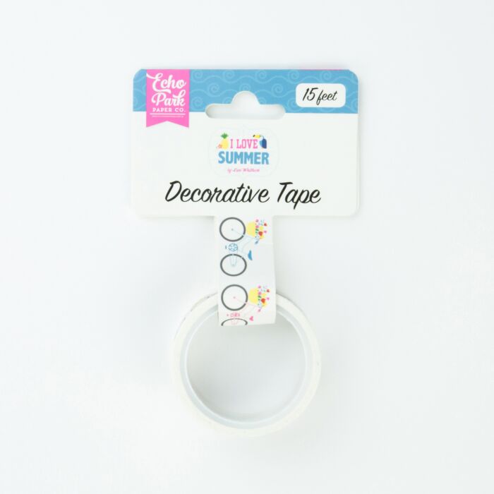 Echo Park - I Love Summer - Decorative Tape - Bike Ride