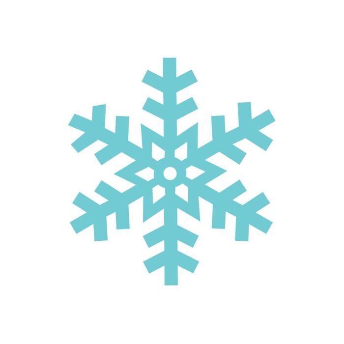 Doodlebug Designs - Sweet Rolls Mini Icon Stickers - Snowflakes