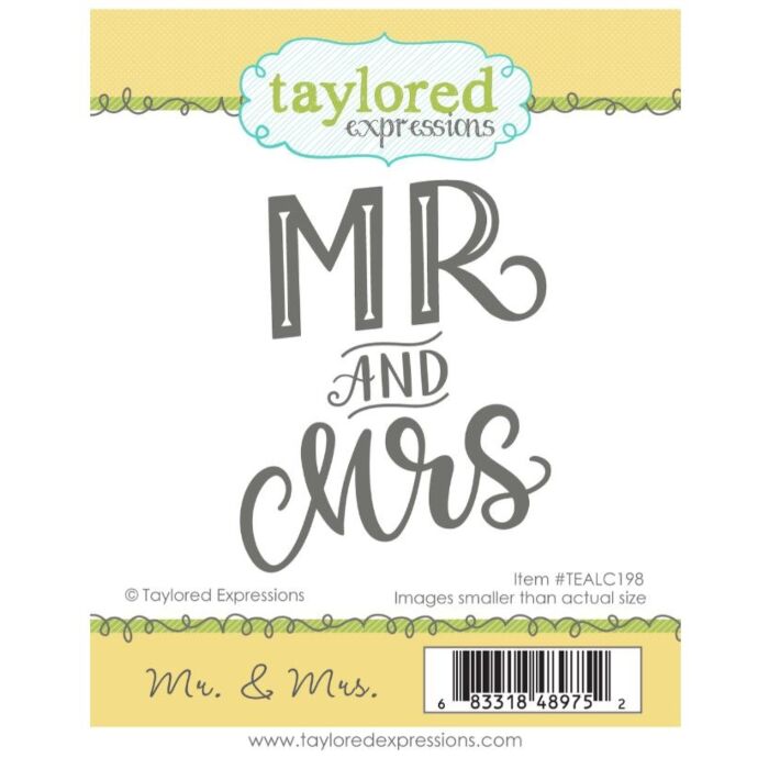 Taylored Expressions Cling Stamp