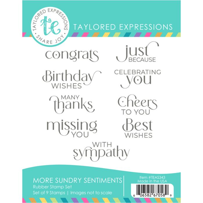 Taylored Expressions Cling Stamp
