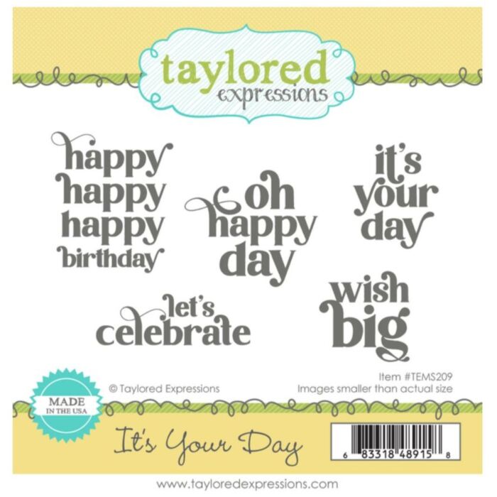 Taylored Expressions Cling Stamp
