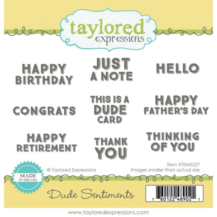 Taylored Expressions Cling Stamp