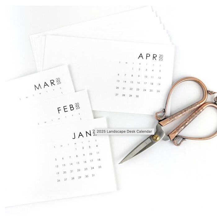 Taylored Expressions Landscape Desk Calendar
