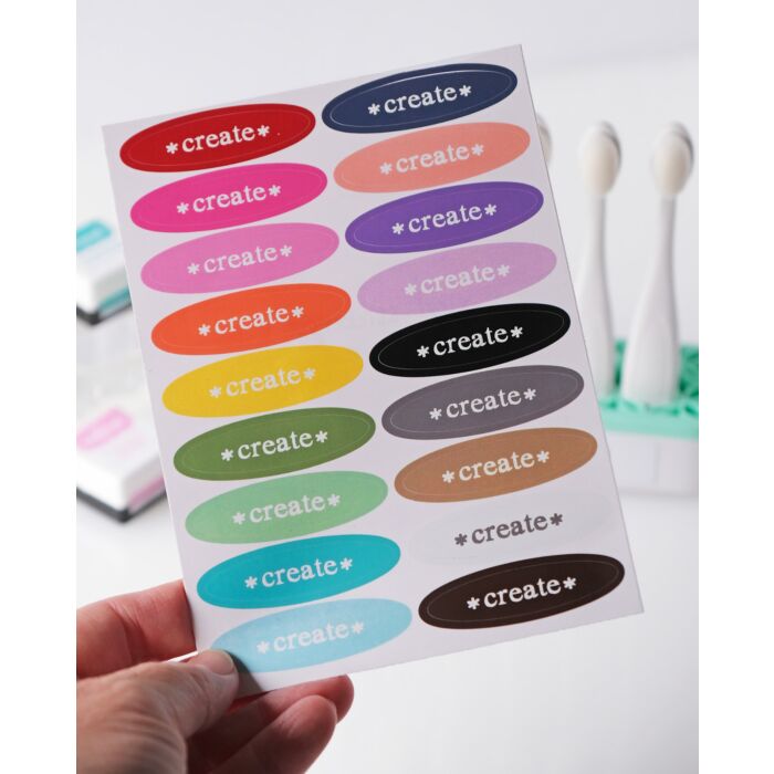 Taylored Expressions Blender Brush Create Color Labels