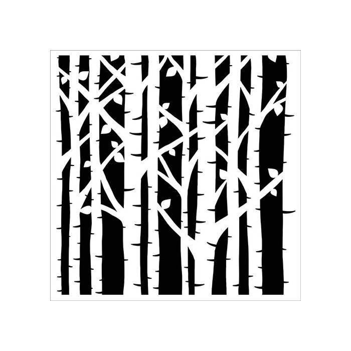 The Crafter's Workshop 6X6 Stencil